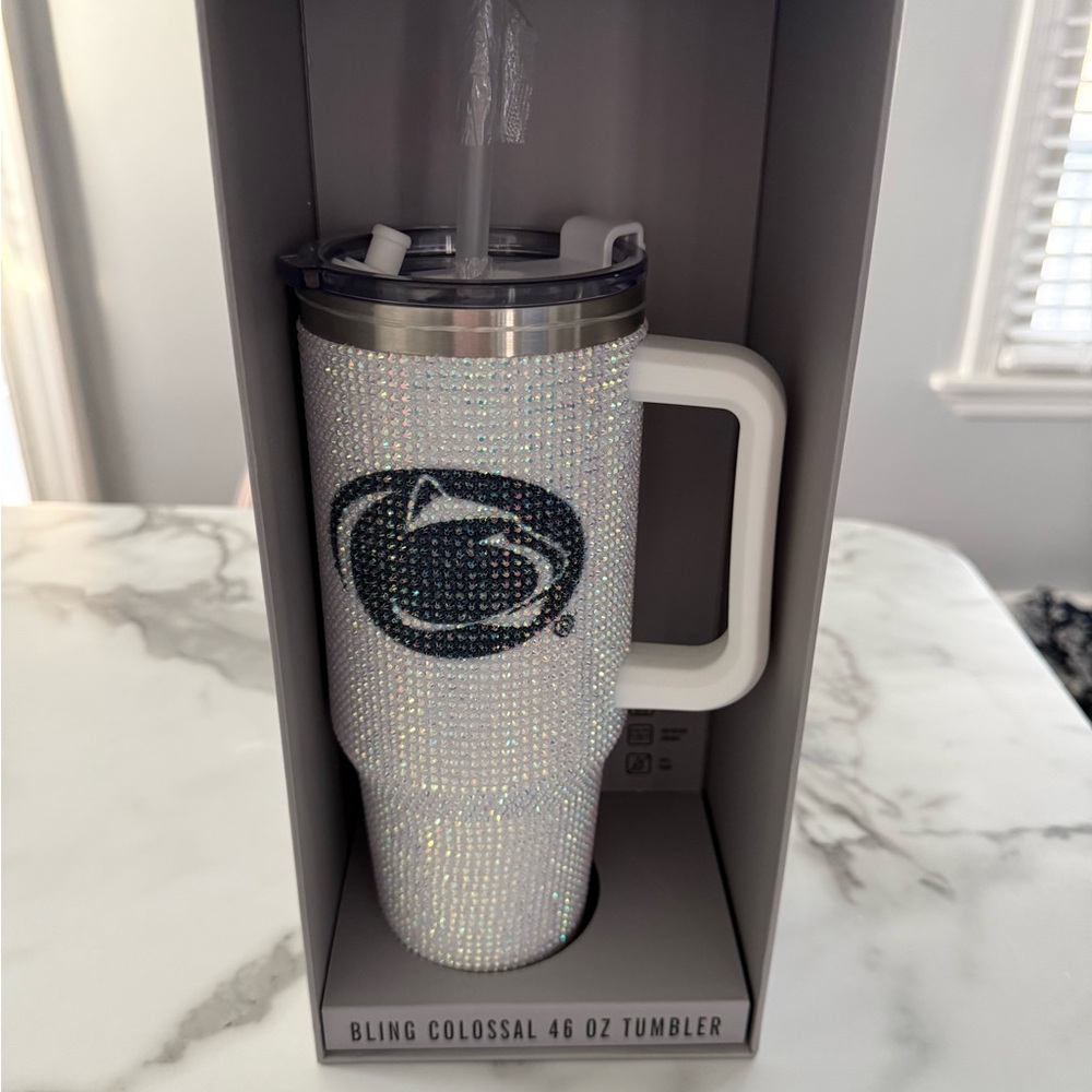 Penn State Bling Colossal 46 oz Tumbler with Straw